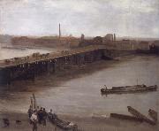 James Mcneill Whistler, Brown and Silver Old Battersea Bridge